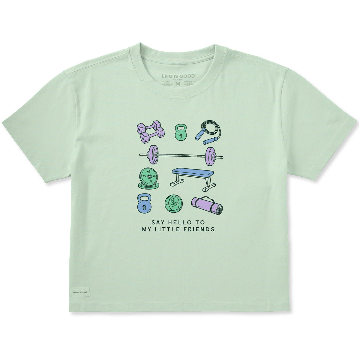 Women's Say Hello to My Little Gym Friends Short Sleeve product image 1