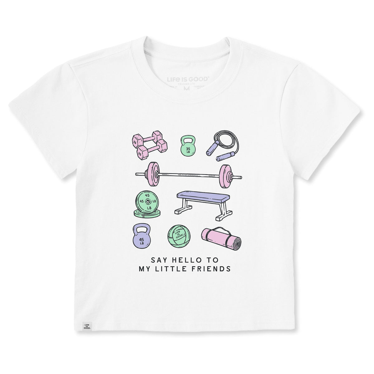 Women's Say Hello to My Little Gym Friends Crusher-LITE product image 1