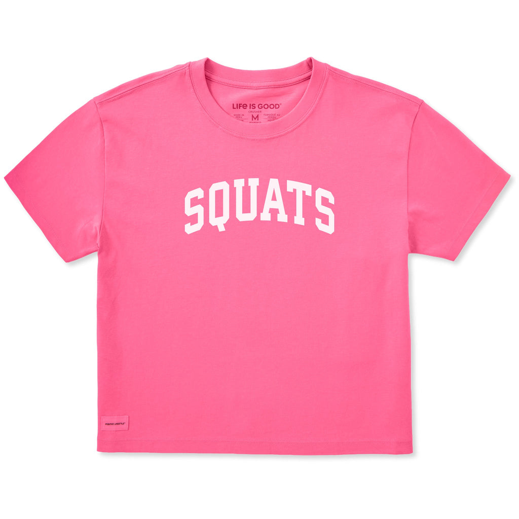 Women's Squats Arch Short Sleeve Crusher Boxy Tee product image 1