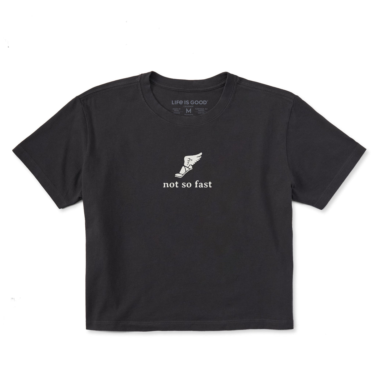 Women's Not So Fast Short Sleeve Crusher Boxy Tee