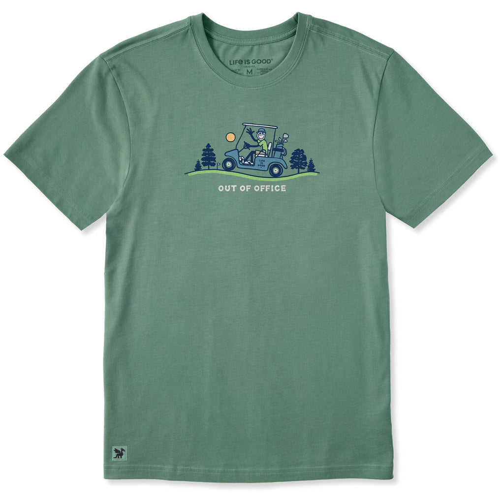 Men's Jake Out of Office Golf Cart Short Sleeve Crusher Tee product image 1
