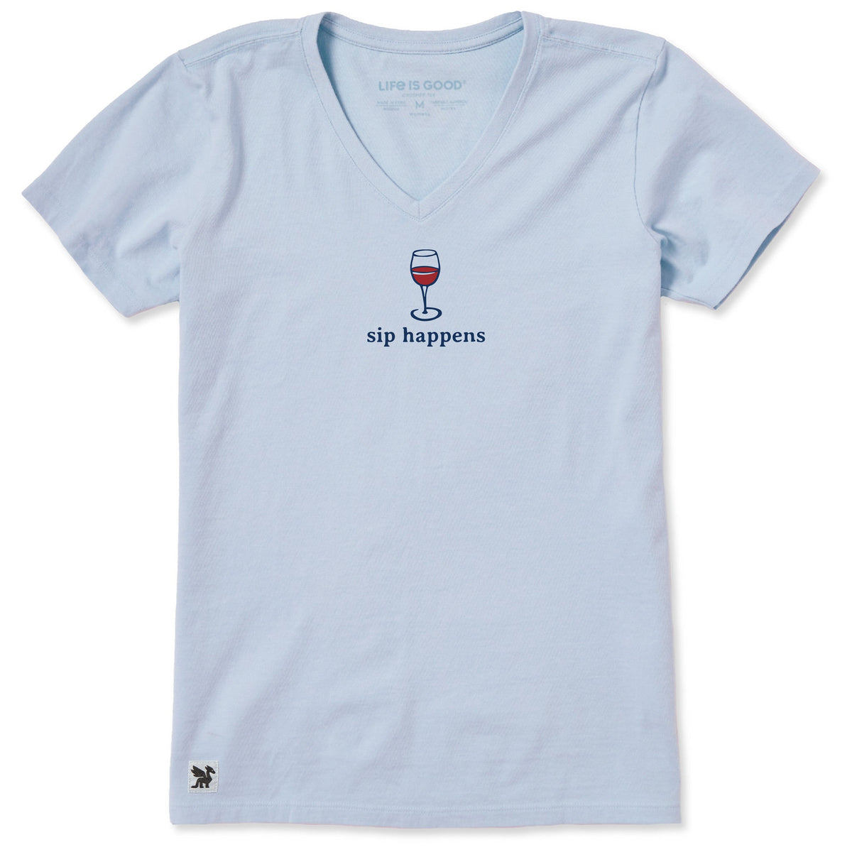 Women's Sip Happens Short Sleeve Crusher Vee product image 1
