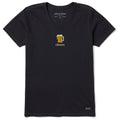 Women's Cheers Beer Mug Short Sleeve Vee