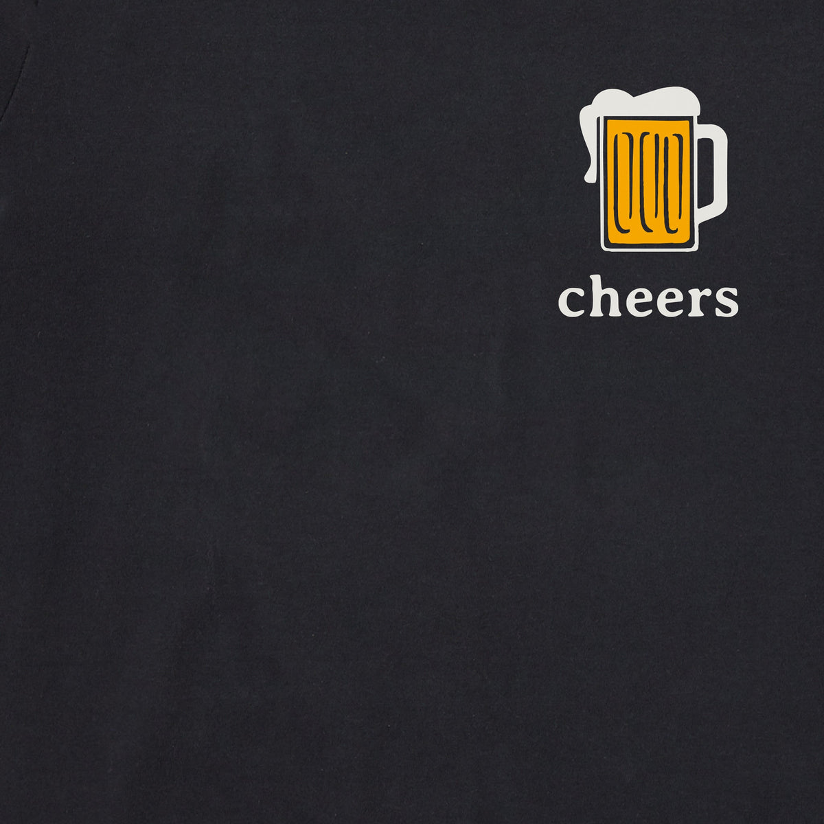 Men's Cheers Beer Mug Short Sleeve Tee