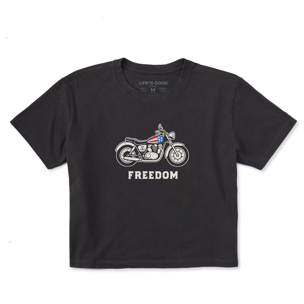 Women's Americana Freedom Motorcycle Short Sleeve Crusher product image 1