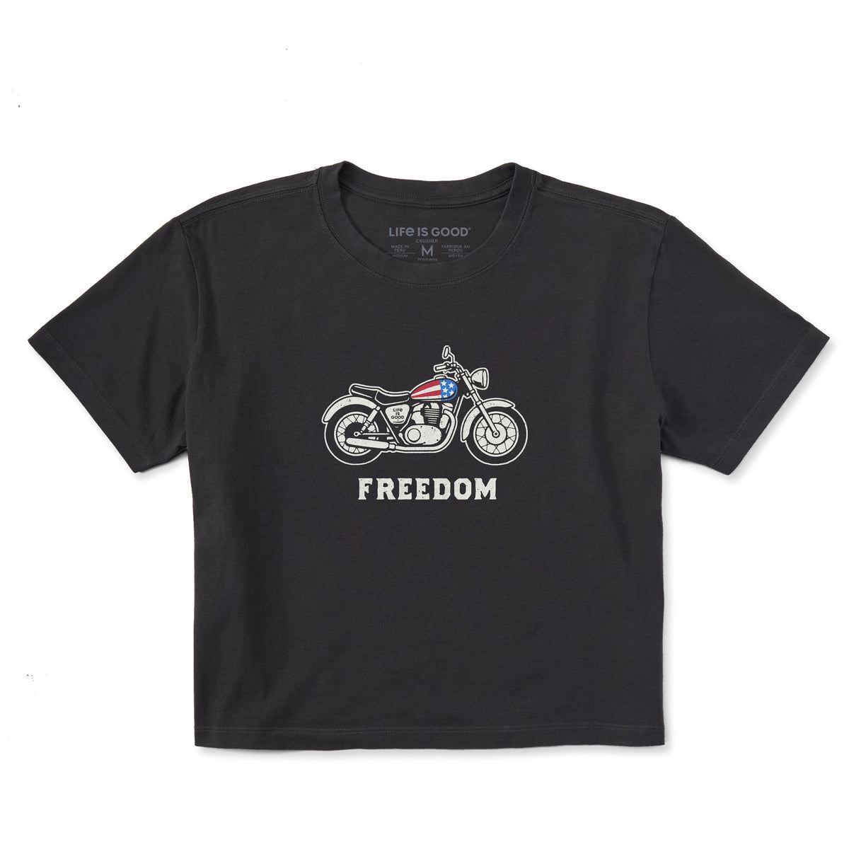 Women's Americana Freedom Motorcycle Short Sleeve Crusher product image 1
