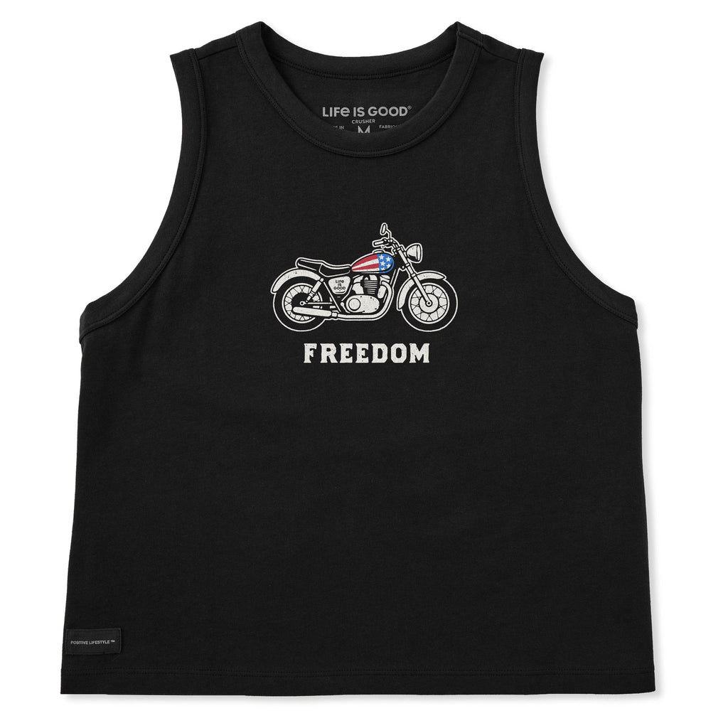 Women's Americana Freedom Motorcycle Crusher Boxy Tank product image 1