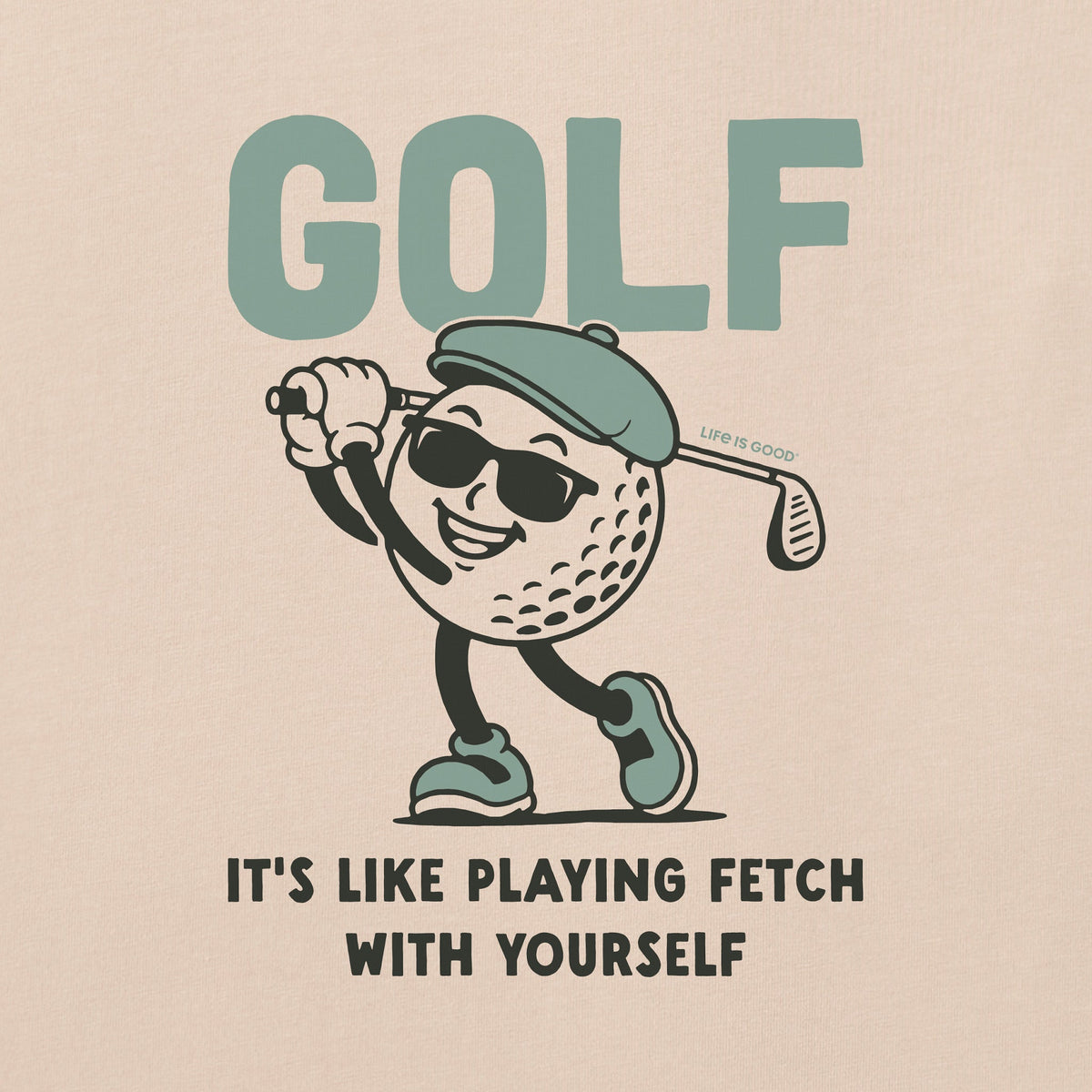 Men's Golf Retro Mascot Short Sleeve Crusher Tee product image 2