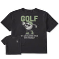 Women's Golf Retro Mascot Short Sleeve Crusher Boxy Tee product image 1