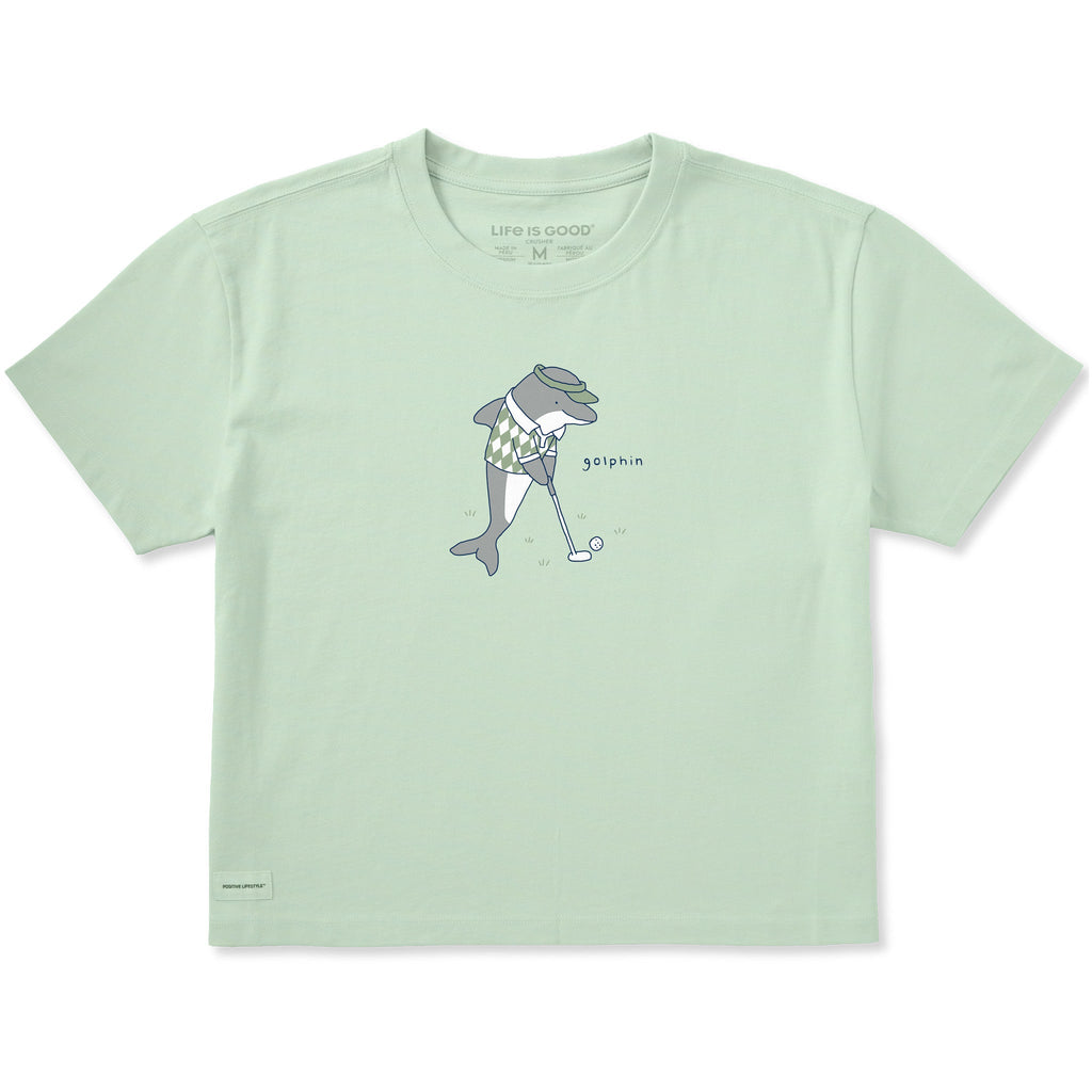 Women's Golphin Dolphin Short Sleeve Crusher Boxy Tee product image 1