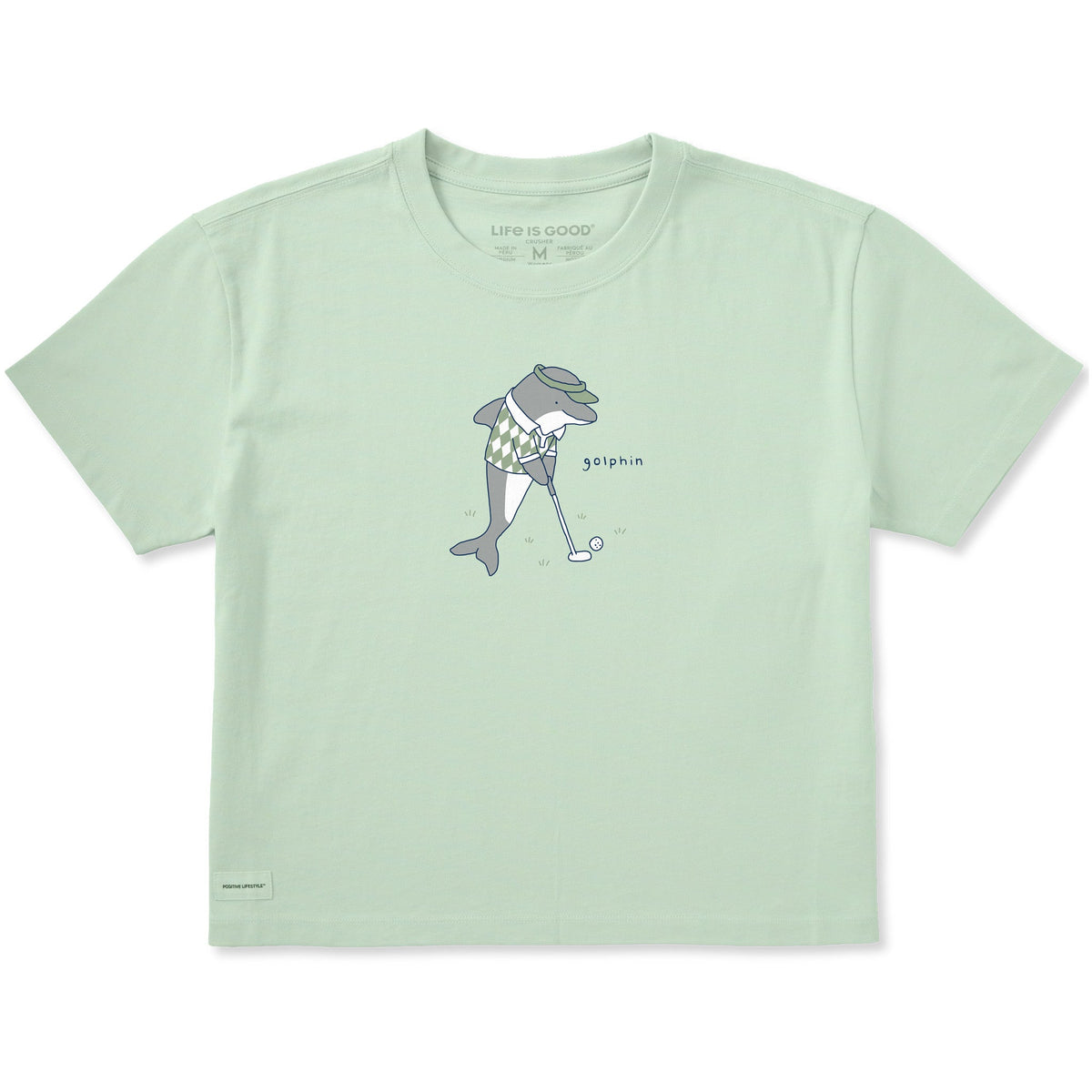 Women's Golphin Dolphin Short Sleeve Crusher Boxy Tee product image 1