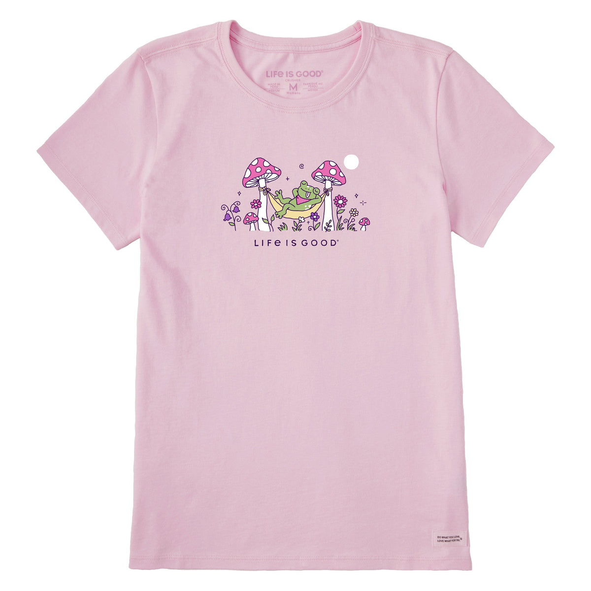 Women's Frog Mushroom Hammock Short Sleeve Crusher Tee product image 1