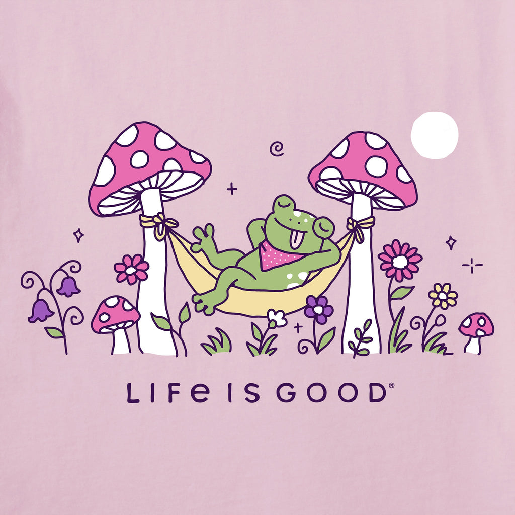 Women's Frog Mushroom Hammock Short Sleeve Crusher Tee product image 2