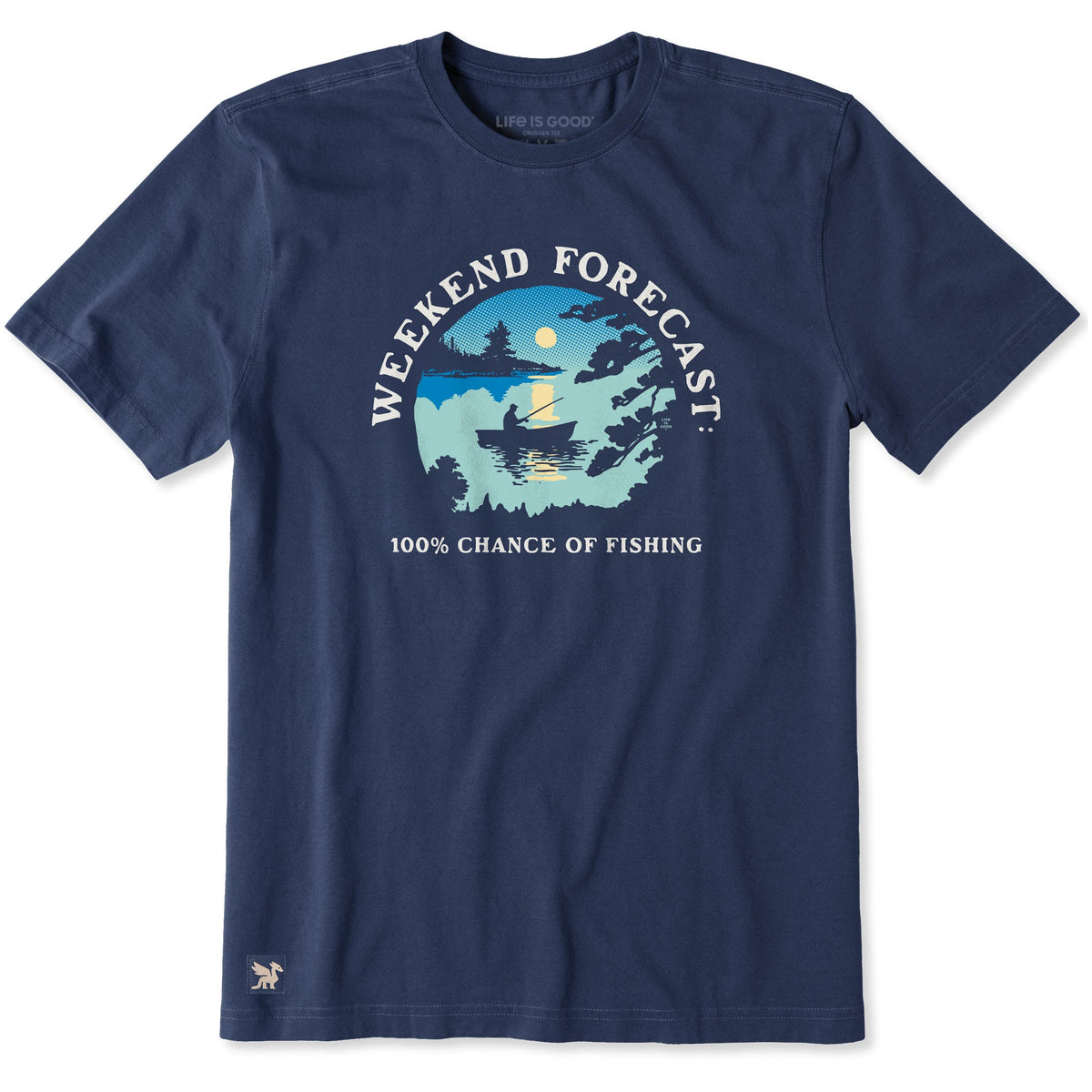 Men's Weekend Forecast Fishing Short Sleeve Tee product image 1
