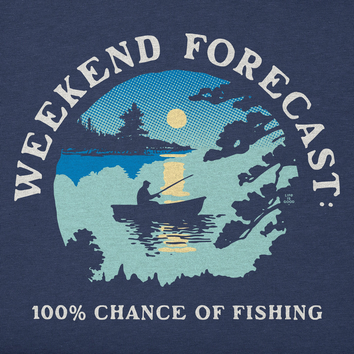Men's Weekend Forecast Fishing Short Sleeve Tee product image 2