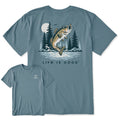Men's Jumping Fish Short Sleeve Crusher Tee product image 1