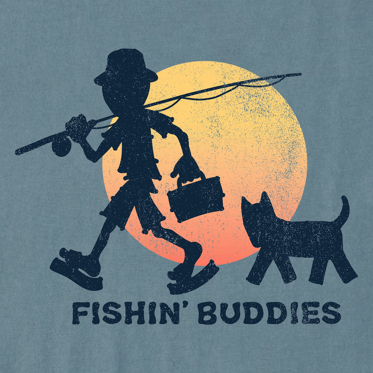 Men's Fishin' Buddies Short Sleeve Crusher Tee product image 2