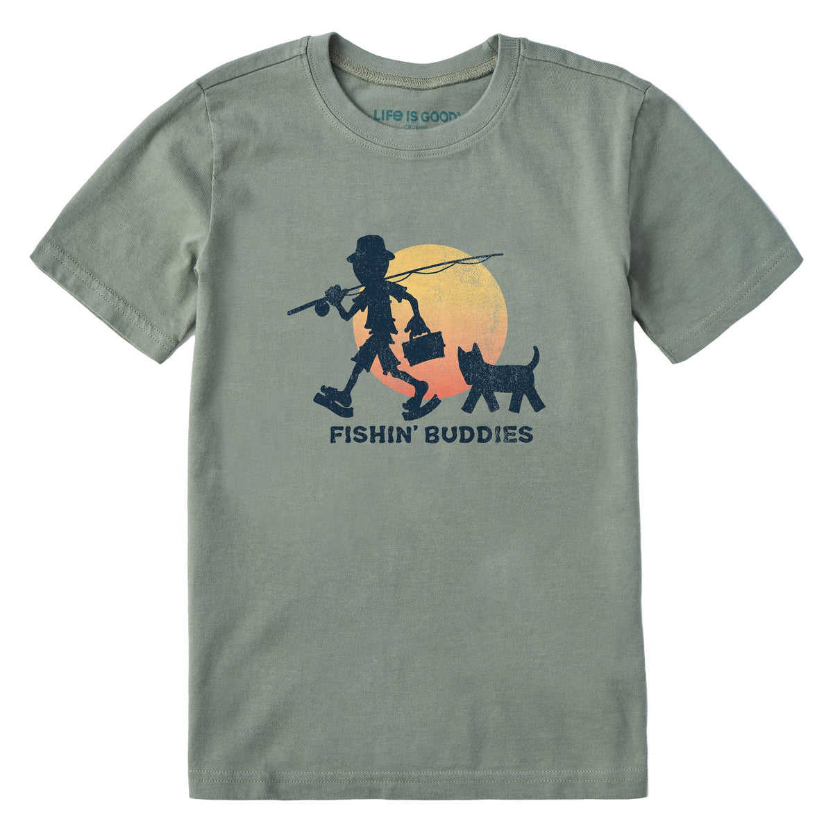 Kids Fishin' Buddies Short Sleeve Crusher Tee product image 1