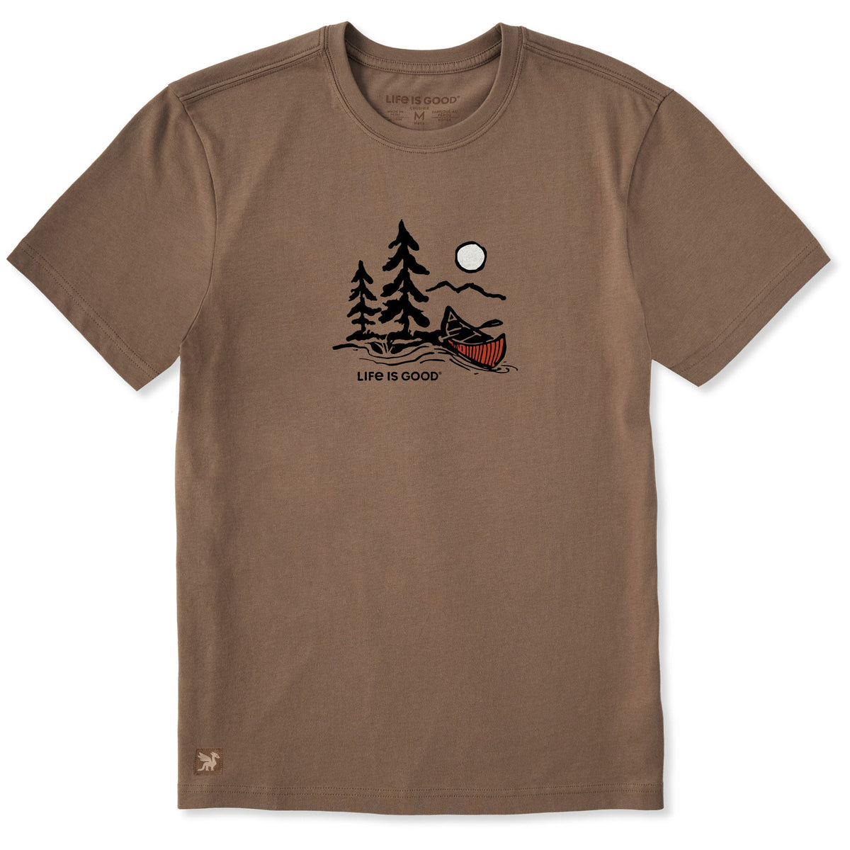 Men's Canoe Scene Short Sleeve Crusher Tee product image 1