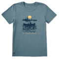 Women's My Happy Place Short Sleeve Crusher Tee product image 1