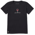 Women's Glass Half Full Short Sleeve Crusher Tee product image 1