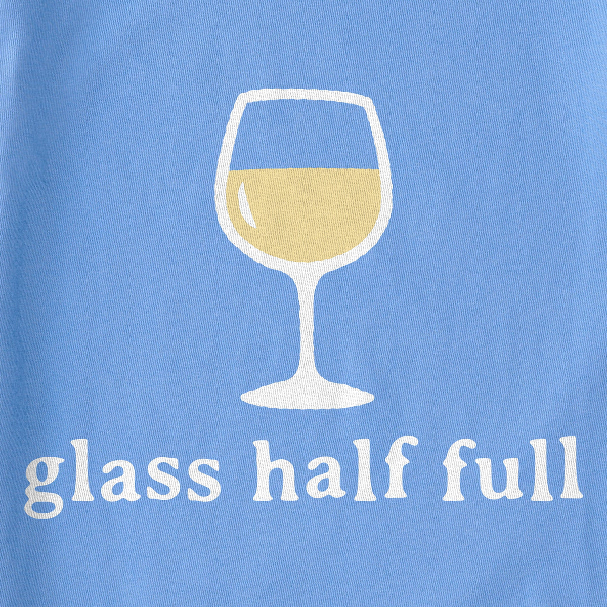 Women's Glass Half Full Short Sleeve Crusher Tee product image 4