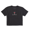 Women's Glass Half Full Short Sleeve Crusher Boxy Tee product image 1