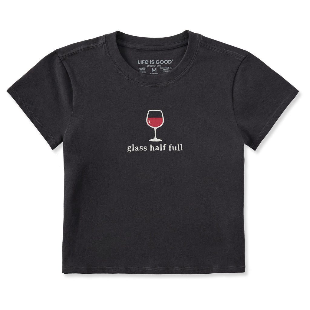 Women's Glass Half Full Crusher-LITE Shrunken Tee product image 1