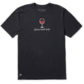 Men's Glass Half Full Short Sleeve Crusher Tee product image 1