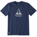 Men's Sailboat Lighthouse Short Sleeve Tee product image 1