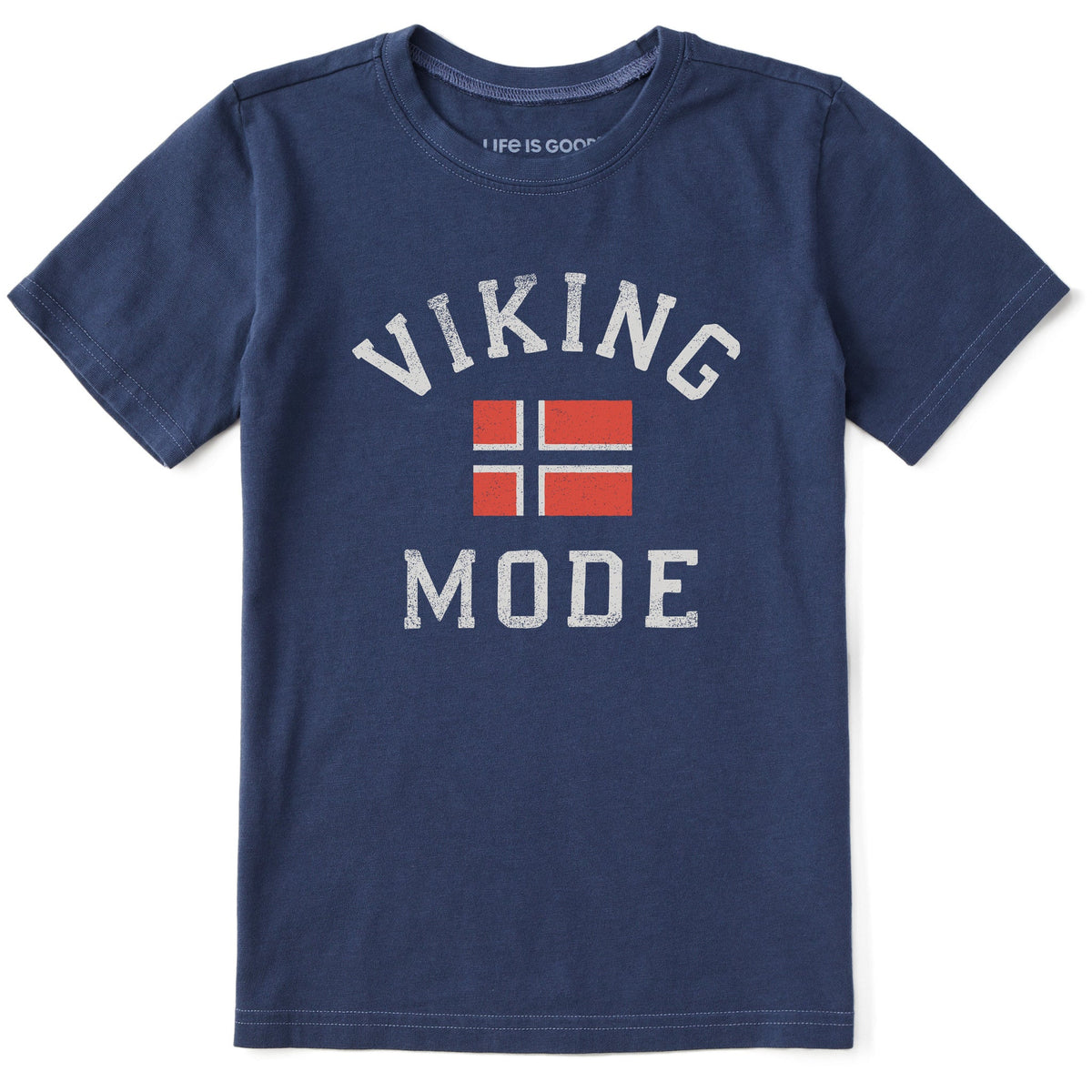 Kids Viking Mode Short Sleeve Crusher Tee