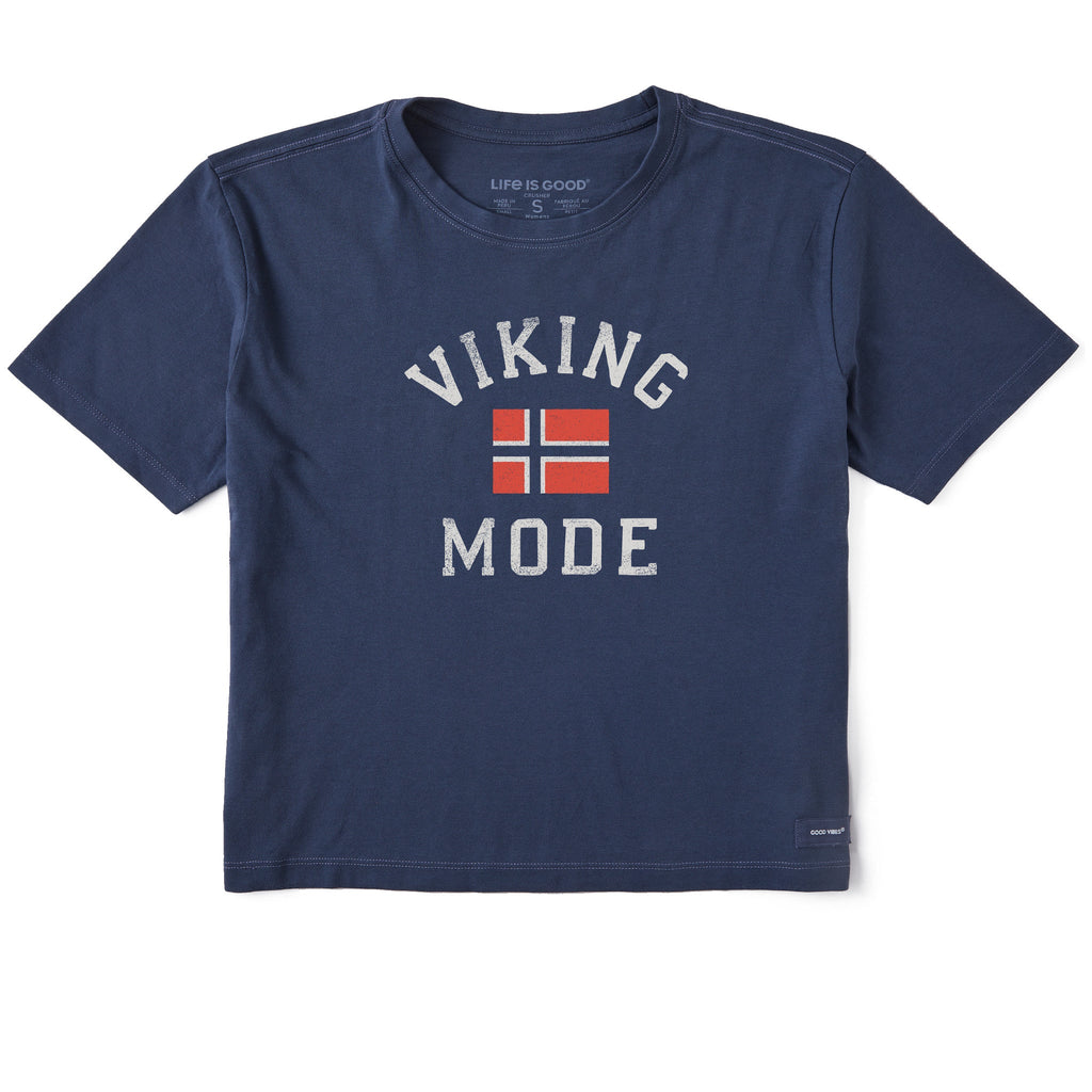 Women's Viking Mode Short Sleeve Crusher Boxy Tee