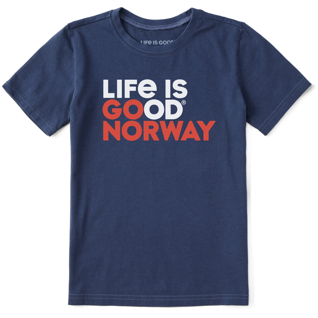 Kids LIG Go Norway Short Sleeve Crusher Tee