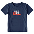 Toddler LIG Go Norway Short Sleeve Crusher Tee