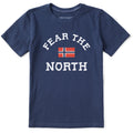 Kids Fear the North Short Sleeve Crusher Tee