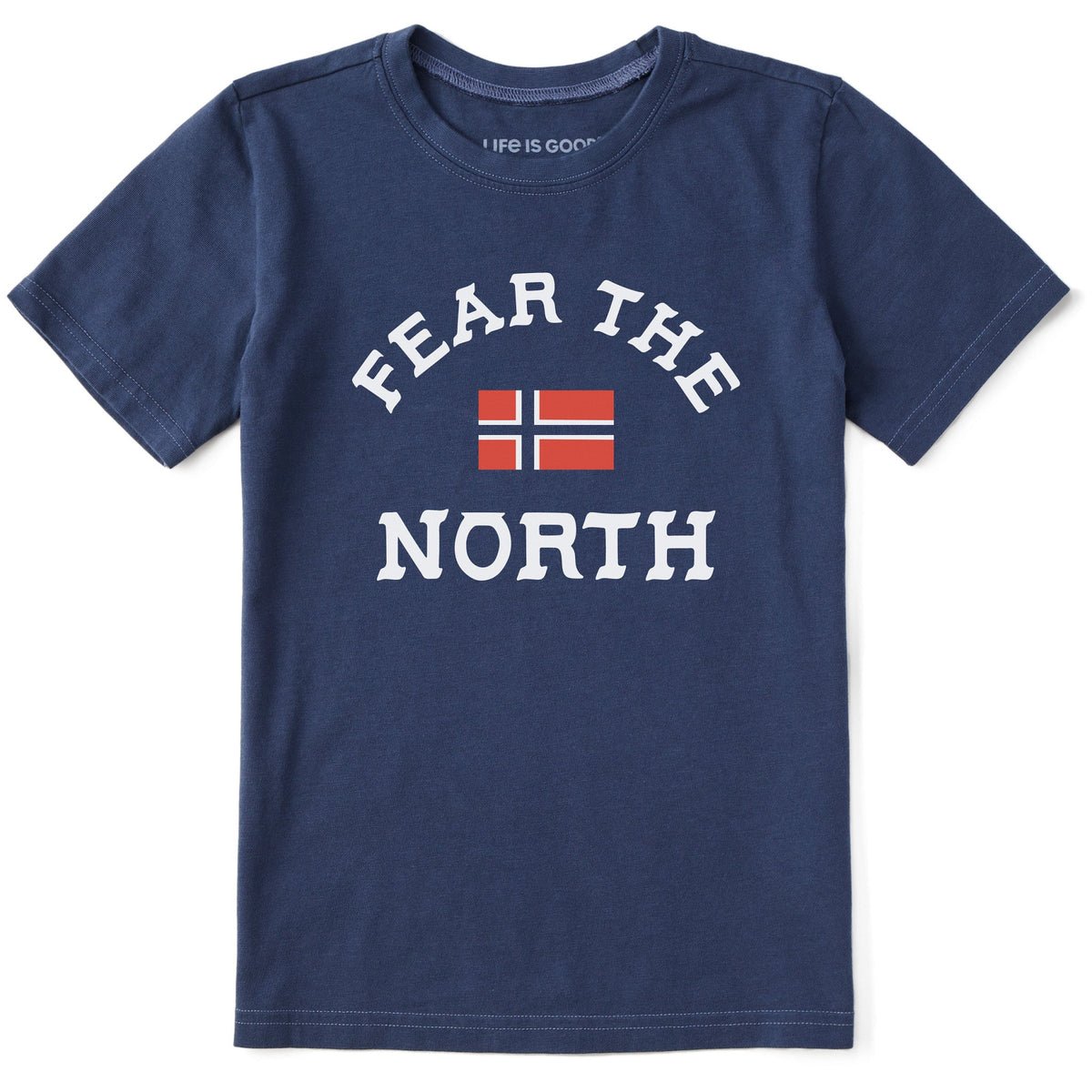 Kids Fear the North Short Sleeve Crusher Tee