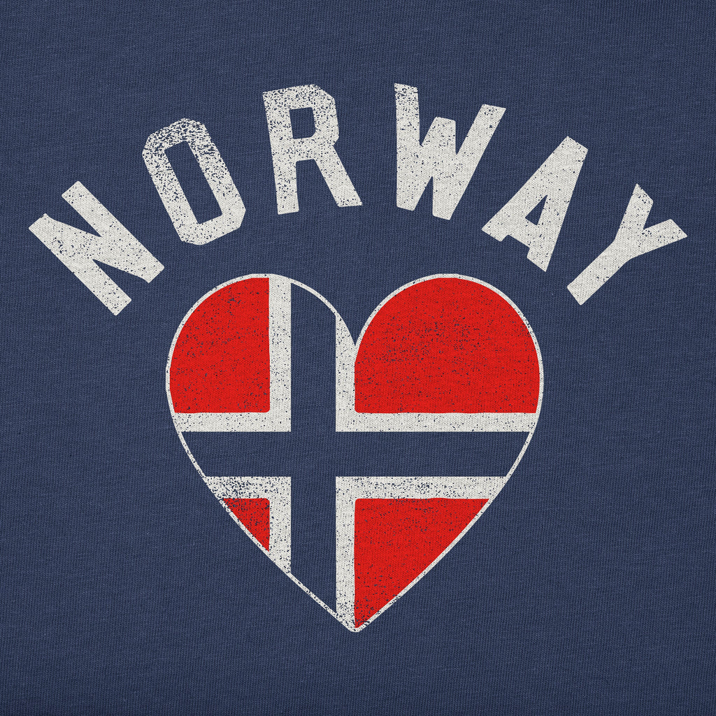 Women's Norway Heart Short Sleeve Crusher Tee
