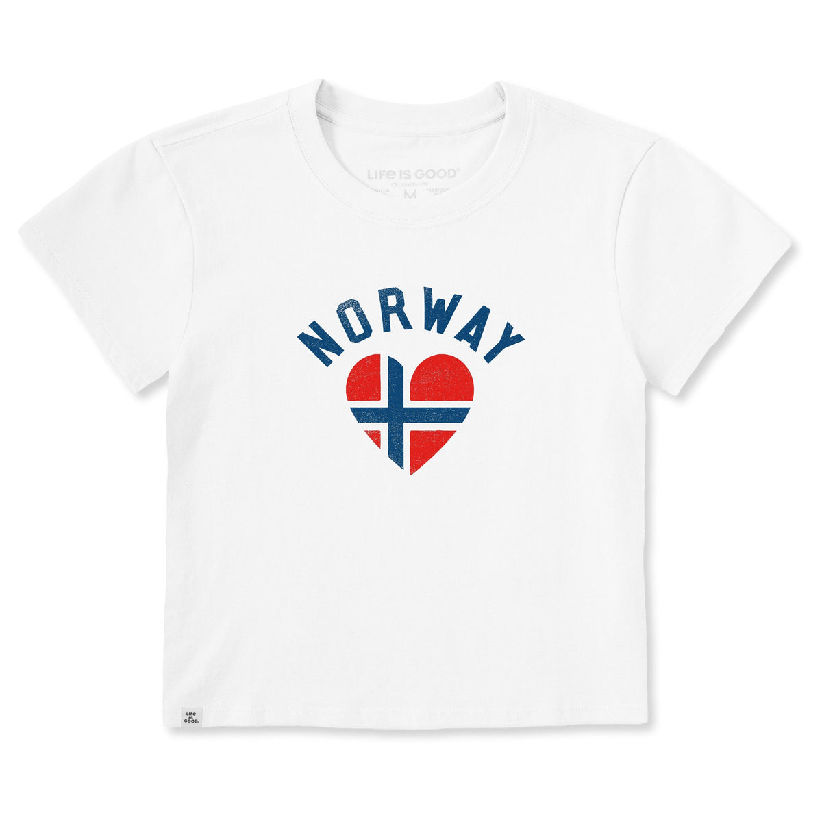 Women's Norway Heart Crusher-LITE Shrunken Tee