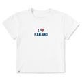 Women's I Heart Haaland Crusher-LITE Shrunken Tee