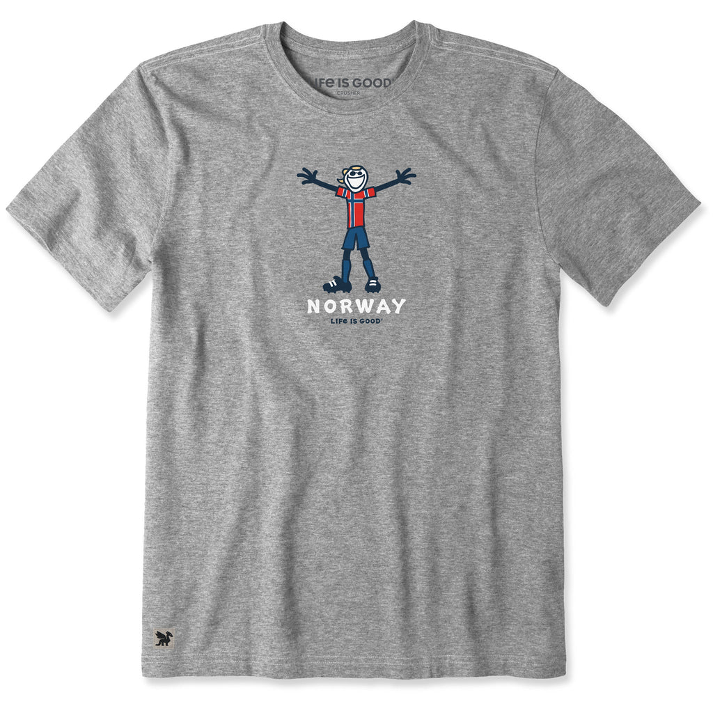 Men's Jake Soccer Norway Short Sleeve Crusher Tee