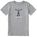 Kids Jake Soccer Norway Short Sleeve Crusher Tee