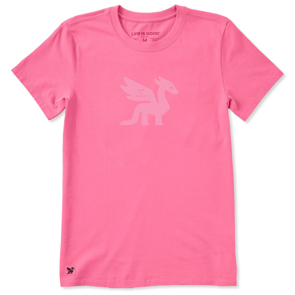 Women's LIG Wordmark Dragon Short Sleeve Crusher Tee product image 1