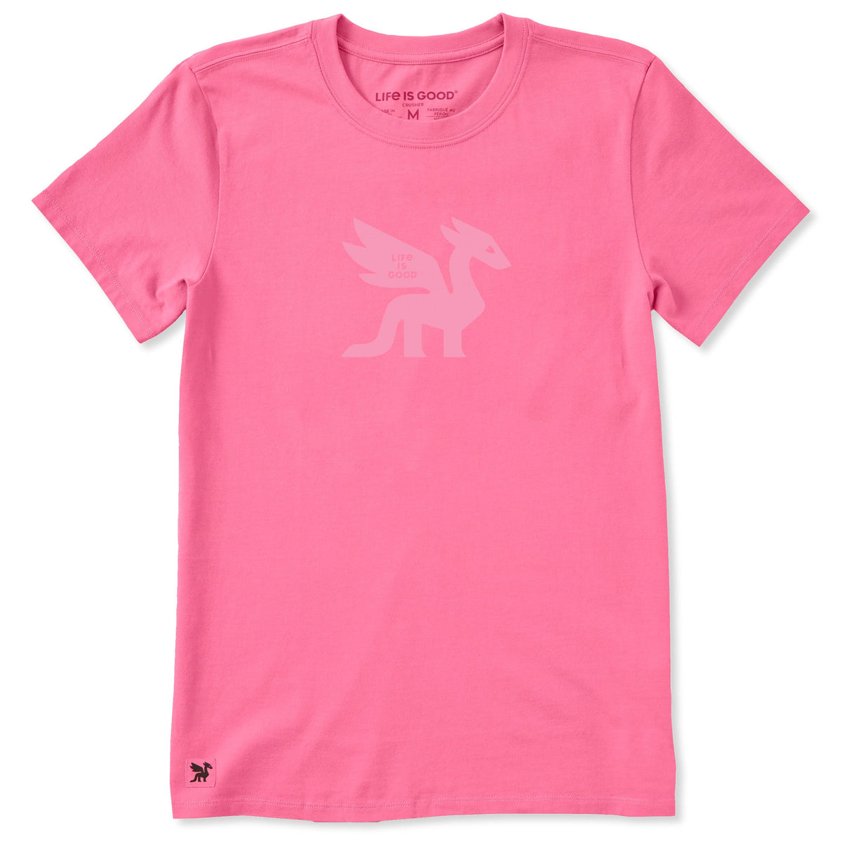 Women's LIG Wordmark Dragon Short Sleeve Crusher Tee product image 1