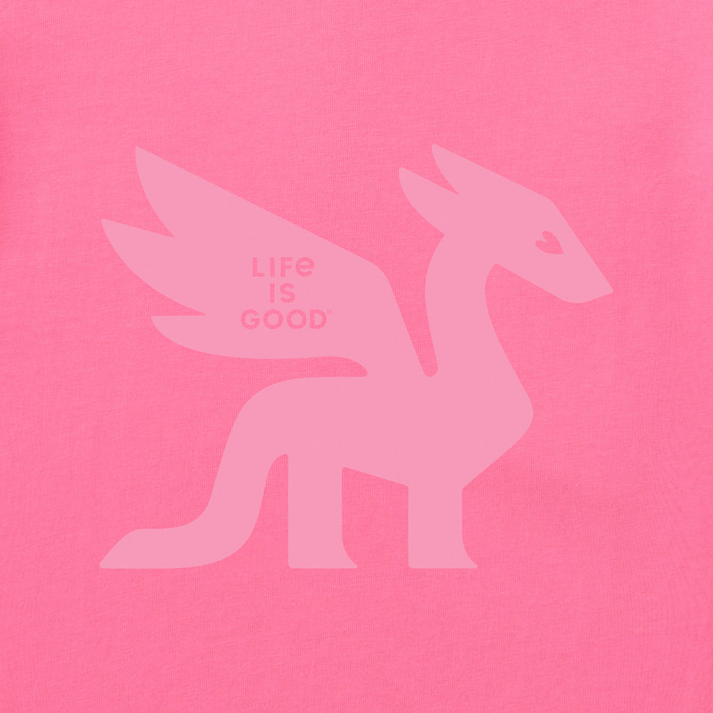 Women's LIG Wordmark Dragon Short Sleeve Crusher Tee product image 2