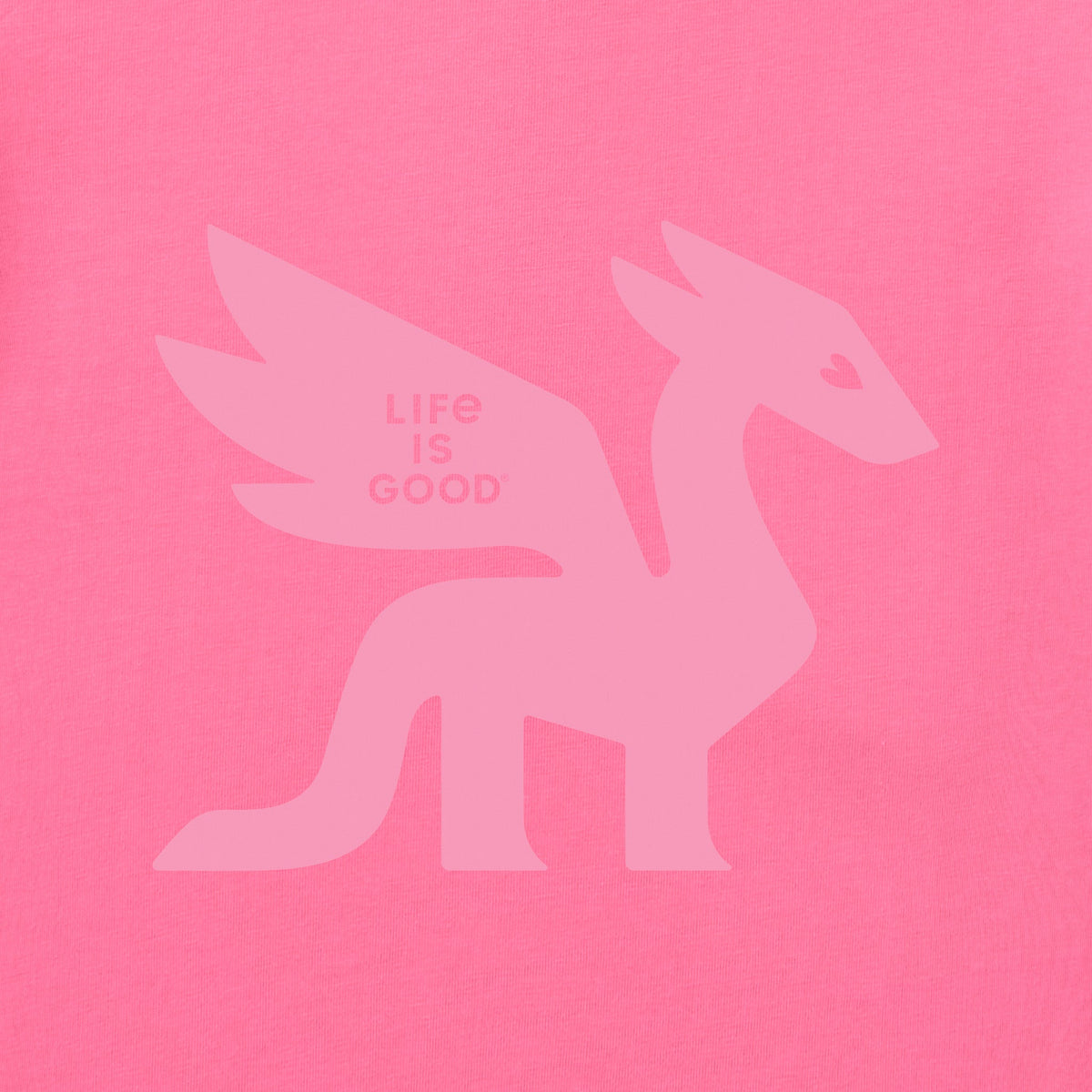 Women's LIG Wordmark Dragon Short Sleeve Crusher Tee product image 2