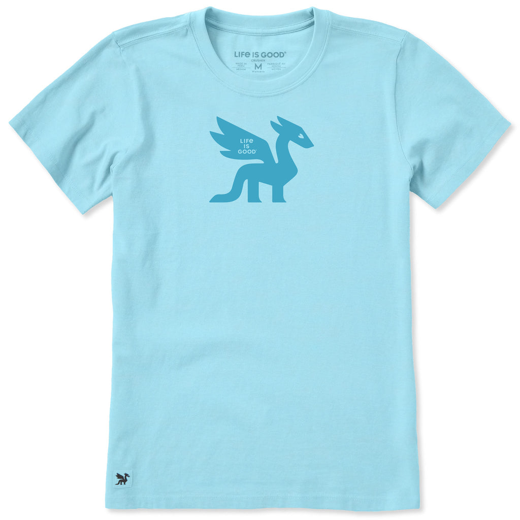 Women's LIG Wordmark Dragon Short Sleeve Crusher Tee product image 3