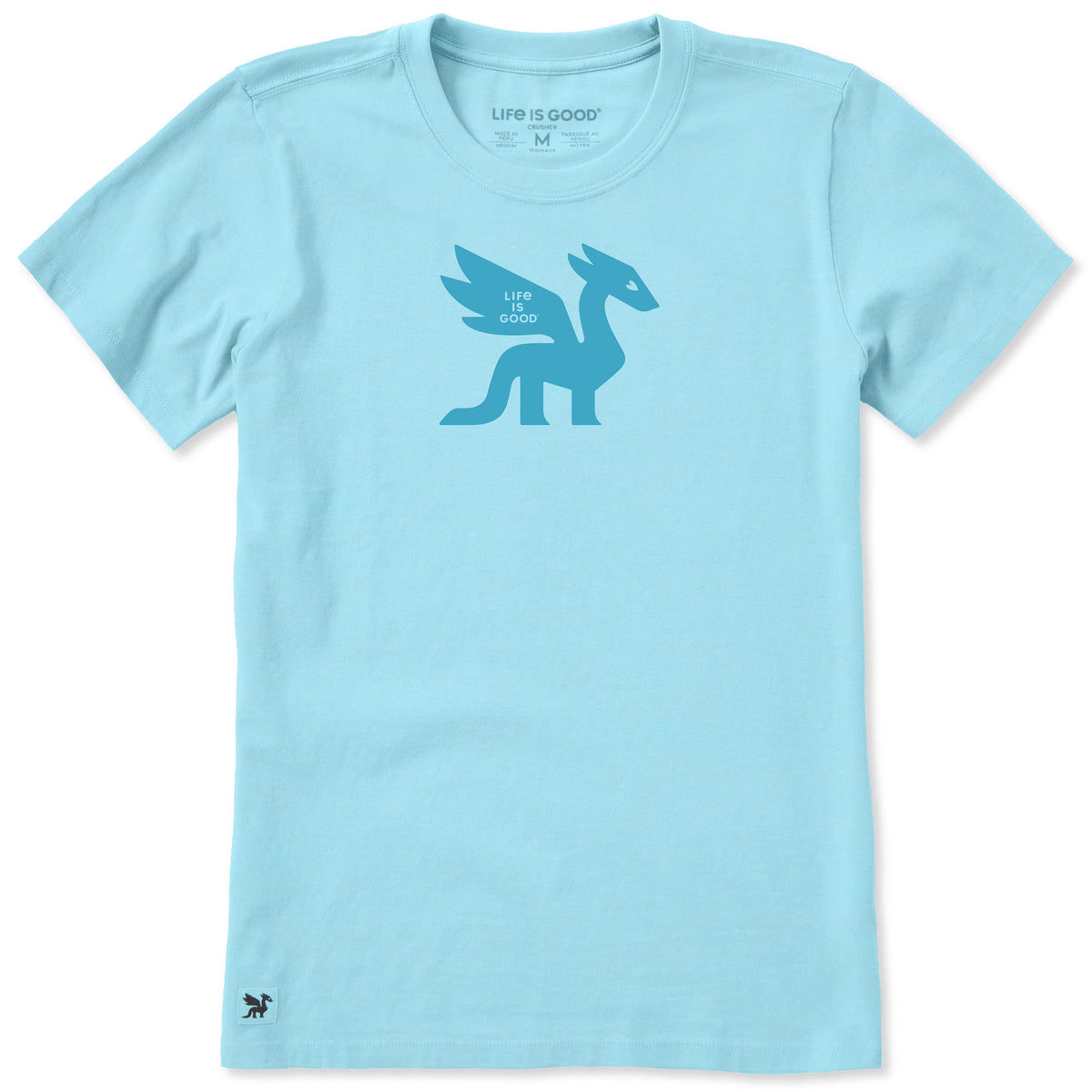 Women's LIG Wordmark Dragon Short Sleeve Crusher Tee product image 3