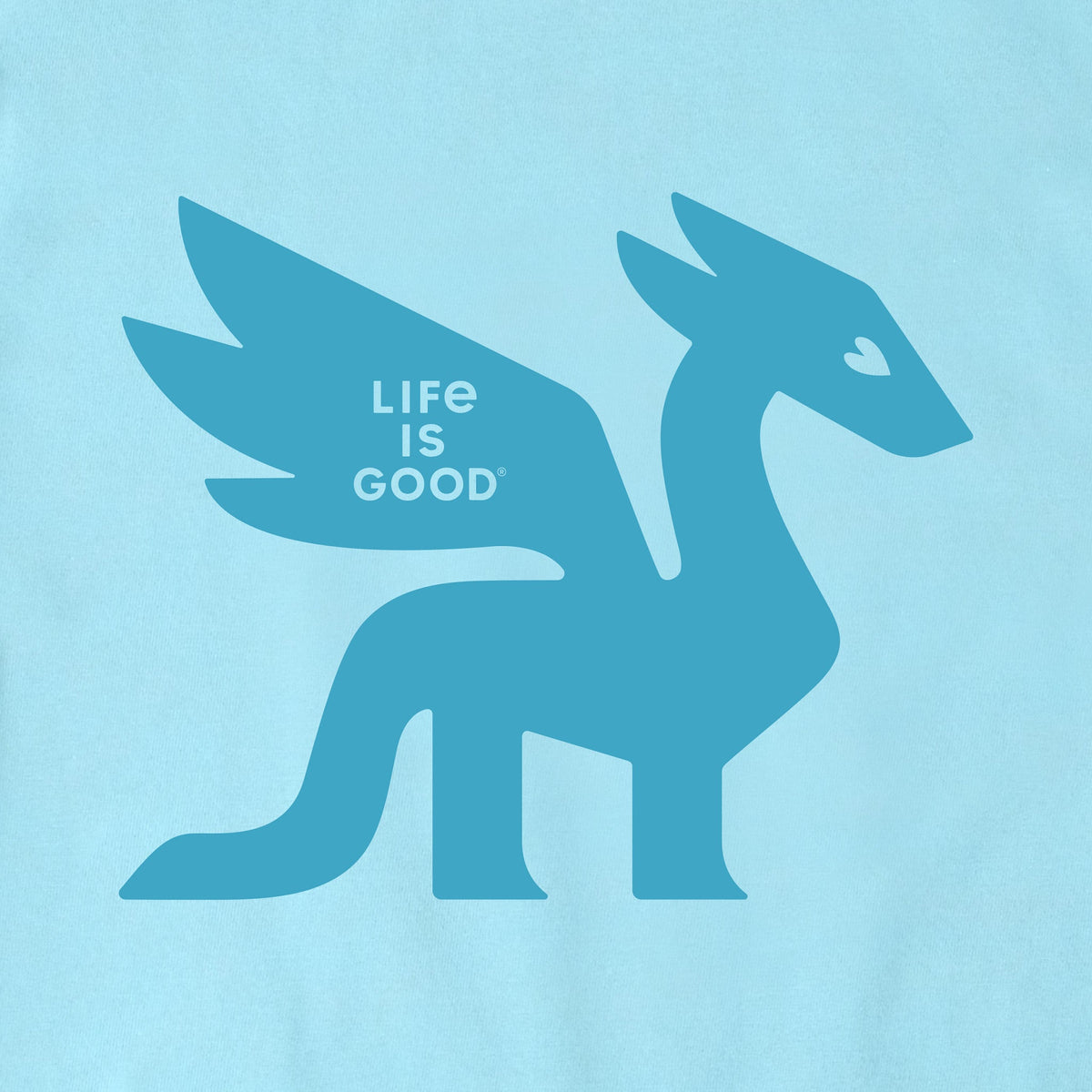 Women's LIG Wordmark Dragon Short Sleeve Crusher Tee product image 4