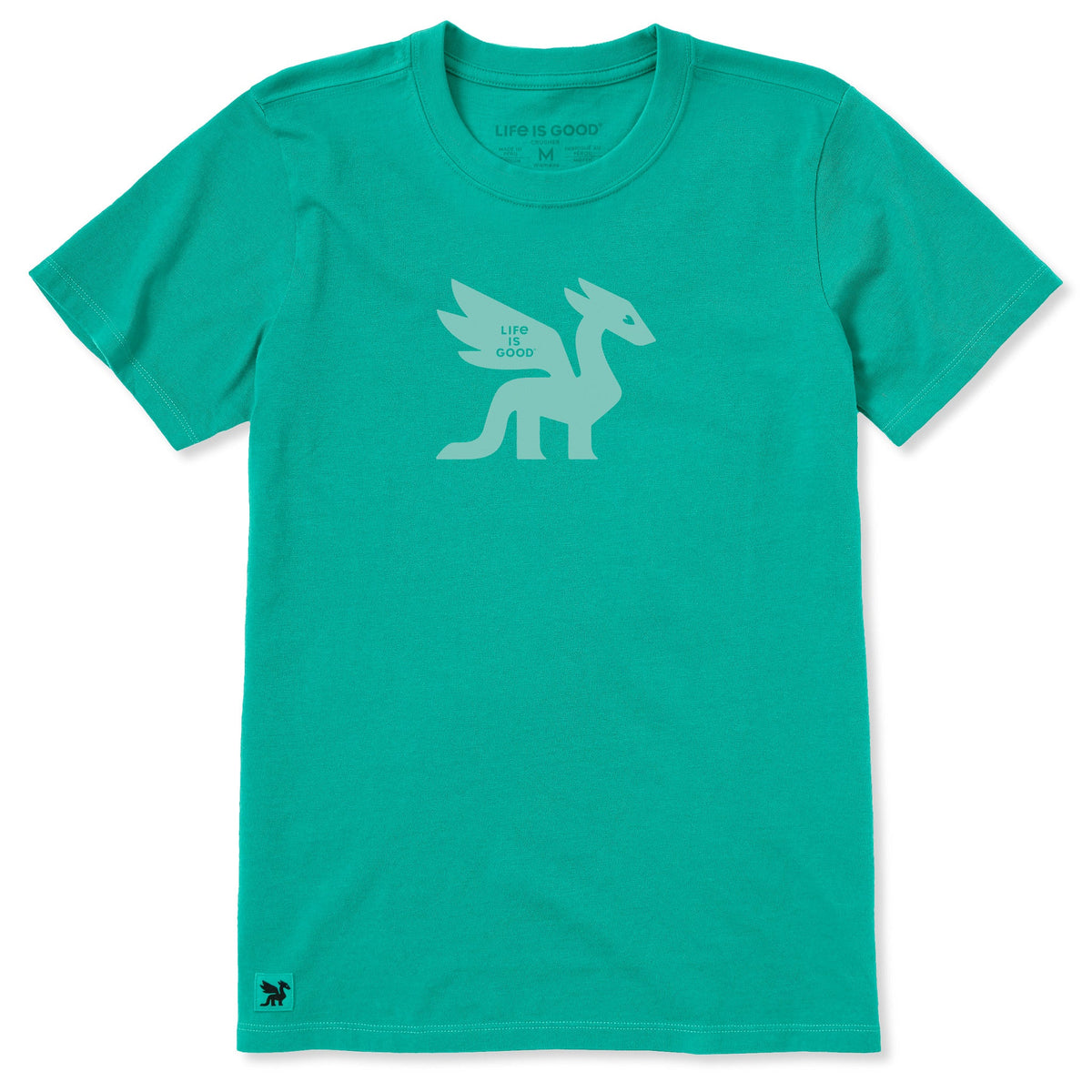 Women's LIG Wordmark Dragon Short Sleeve Crusher Tee product image 5