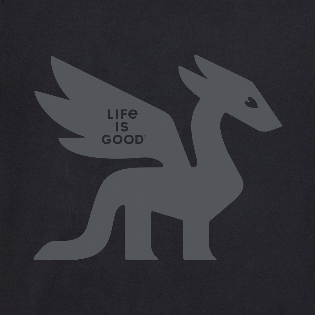 Men's LIG Wordmark Dragon Short Sleeve Crusher Tee product image 2